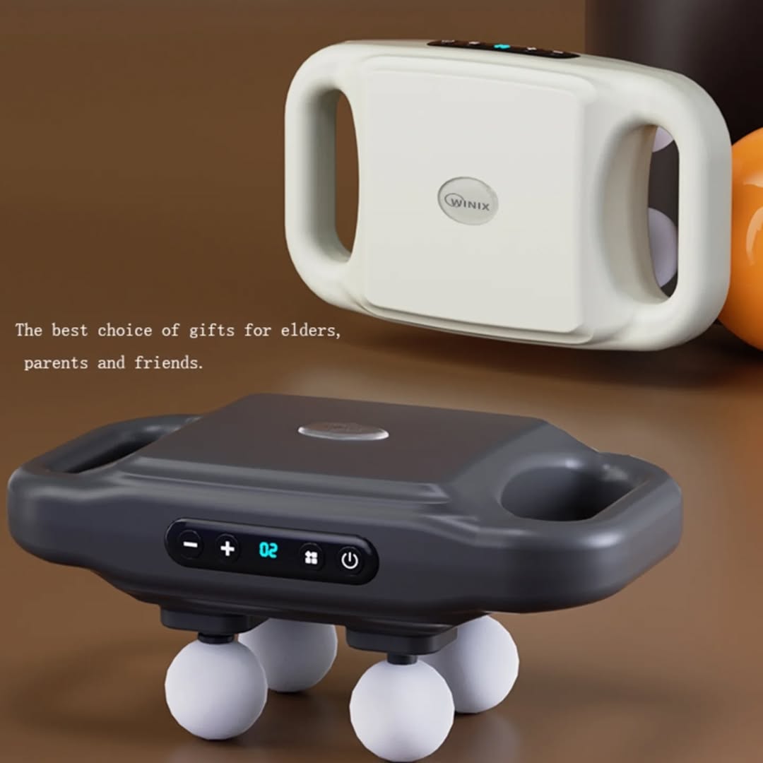Powerful Electric Body Massager – Deep Tissue Therapy for Home & Travel